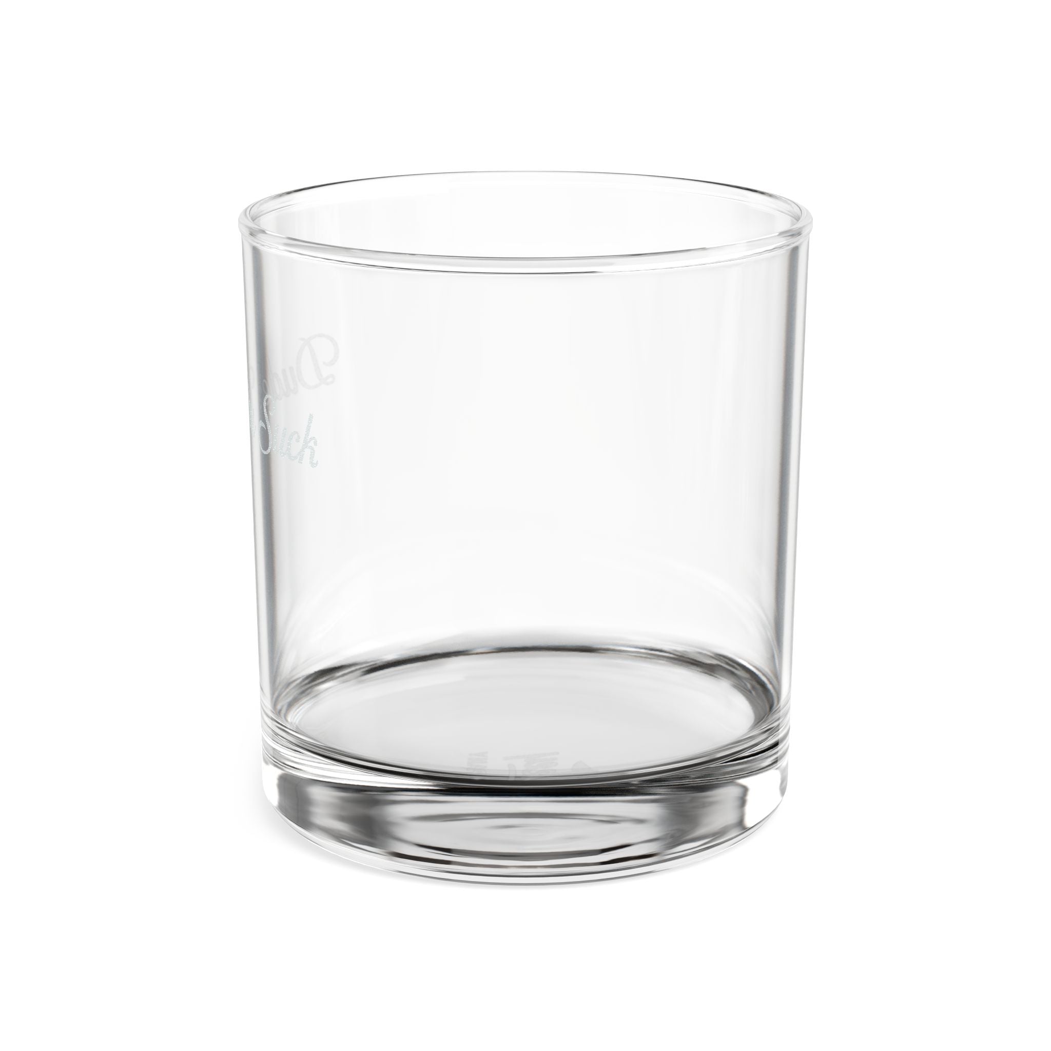 'Dude, You Suck'  Engraved Whiskey Glass (10.5 oz)