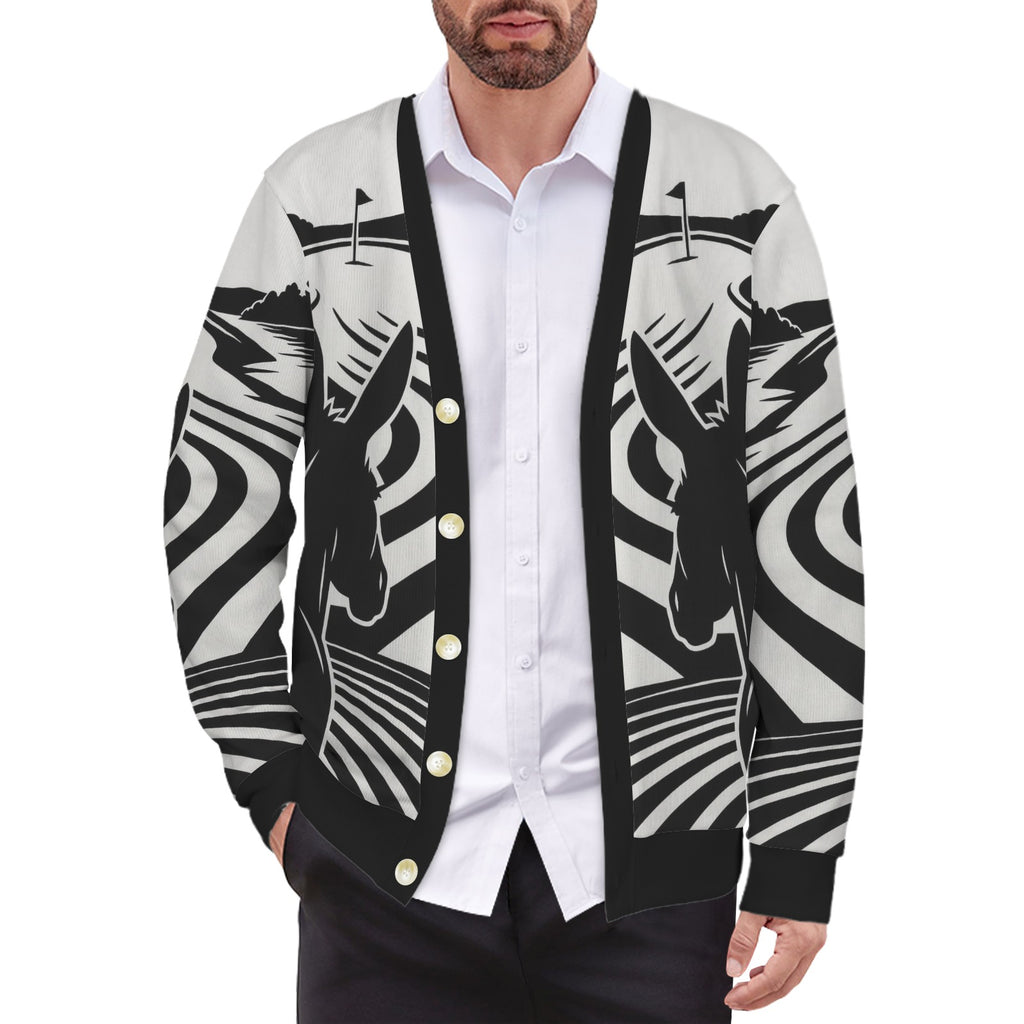 Men's Fancy Donkey Cardigan